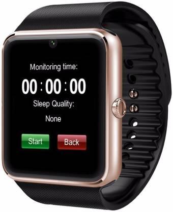 WOKIT WKT GT08-269 phone Smartwatch (Black Strap, Regular)