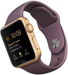 WOKIT A1-129 Smartwatch (Brown Strap, Regular)