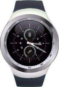 WDS MED Y1-237 Fitness Smartwatch (Black Strap, Regular)