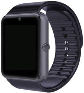 TECHNO FROST GT08 Smartwatch (Black Strap, Free Size)