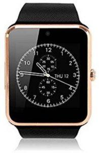 Sportzee GT08BR008 Notifier Health Smartwatch (Black Strap)