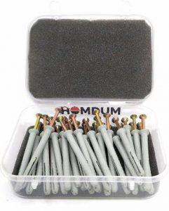 Homdum Carbon Steel Bugle Head Drywall Screw (6 mm Pack of 30)