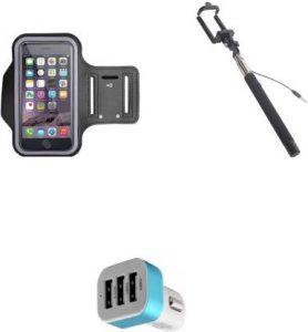 DAKRON Selfie Stick Accessory Combo for Nokia 5 (Multicolor)