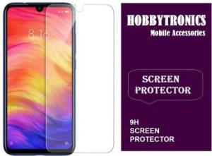 HOBBYTRONICS Tempered Glass Guard for MI REDMI NOTE 7 (Pack of 1)