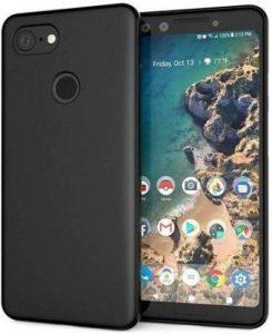 Hyper Back Cover for Google Pixel 3 (Black, Shock Proof)