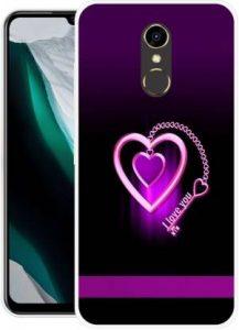Krtagy Back Cover for Itel S41 (Multicolor, Dual Protection, Silicon)