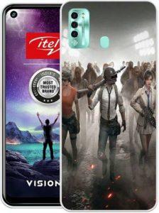 PictoWorld Back Cover for Itel Vision 2 (Multicolor, Grip Case, Silicon)