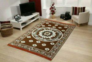 New Style Mills Multicolor Cotton Carpet (121 cm, X 183 cm, Rectangle)