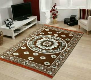 New Style Mills Multicolor Cotton Carpet (121 cm, X 183 cm, Rectangle)