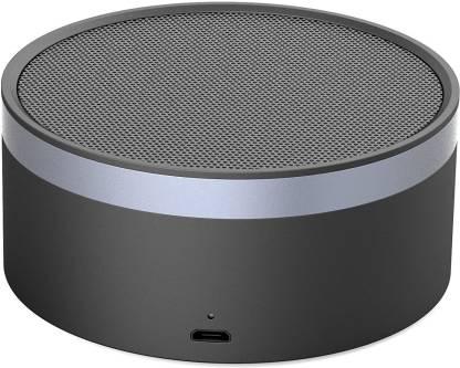 Juarez JAB700 Super Bass Mini CNC Aluminium Bluetooth Speaker With Microphone 5 W Bluetooth Speaker (Black and Grey, Stereo Channel)