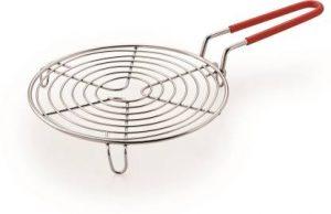 KOOK PAPAD ZALI ROASTER GRIP NO.1 2.0E-4 kg Roaster (Silver, Red)