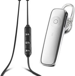 XBN K1 WHITE_MGNET COMBO Bluetooth Headset (White, True Wireless)