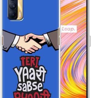 Vascase Back Cover for Realme V15 (Multicolor, Dual Protection, Silicon)