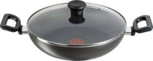 Tefal Delicia Kadhai 28 cm diameter with Lid 3 L capacity (Aluminium, Non-stick)
