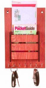 Phonedda Wood Key Holder (7 Hooks)