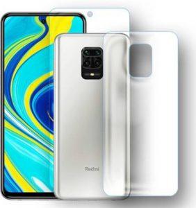 SOMTONE Front and Back Screen Guard for Redmi Note 9 Pro (Pack of 1)