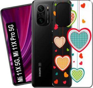 kudia Back Cover for Mi 11X Pro 5G, Xiaomi Mi 11X Pro, Mi 11X 5G, M2012K11I, M2012K11AI (Multicolor, Dual Protection, Silicon)