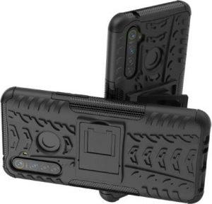 KWINE CASE Back Cover for vivo U20,vivo Y19 (Black, Rugged Armor)