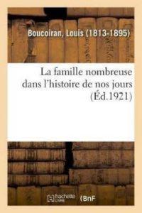 La Famille Nombreuse Dans l'Histoire de Nos Jours (French, Paperback, Boucoiran Louis)