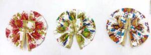 DURGA HOSIERY FANCY MOOR DESIGNER COTTON DRESS SET OF 3 FOR SIZE NO 0 OR 1 0, LADOO GOPAL Dress (Cotton)