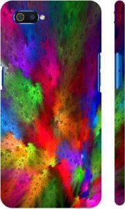 Lifedesign Back Cover for Realme C2, Oppo A1K (Multicolor, Dual Protection)