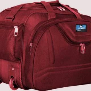 (Expandable) Lightweight Waterproof Luggage Travel Duffel Bag with two wheels Duffel With Wheels (Strolley)