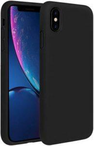 Elyon Design Back Cover for Apple iPhone XS (Black, Grip Case, Silicon)