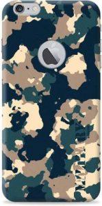 Loffar Back Cover for Apple iPhone 6s Plus (Green, Shock Proof)