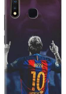 Loffar Back Cover for Vivo Y19 (Brown, Shock Proof)