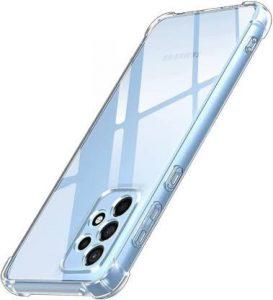 VISHZONE Back Cover for Samsung Galaxy A53 5G (Transparent, Grip Case, Silicon)