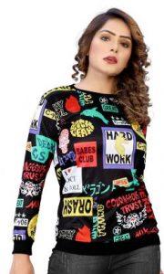 Casual Printed Women Multicolor Top