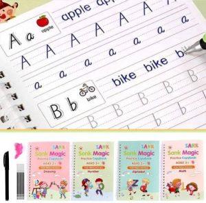 CHANANA SELLERS English Sank Magic Book Set Of 4 Pcs (Multicolor)