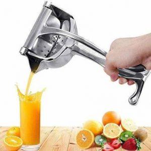 INDIANROOTS Steel Hand Juicer (Silver)