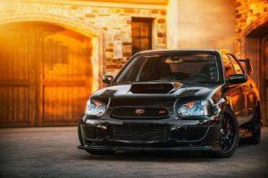 Car Wrx Sti Subaru Impreza Matte Finish Poster Photographic Paper (12 inch X 18 inch)