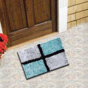 VHD Polyester Door Mat (Grey, Multicolor, Medium)