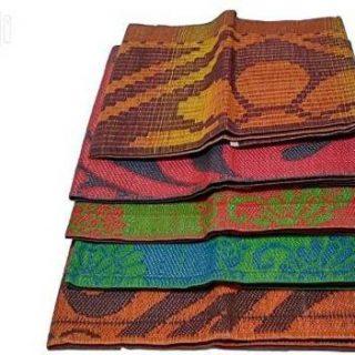 Thakran Plastic Chatai Mat (Multicolor, Medium)
