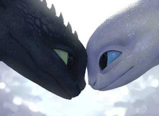 How To Train Your Dragon Digital Toothless Matte Finish Poster Photographic Paper (12 inch X 18 inch)