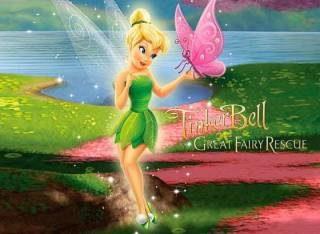 Pictures Of Tinker Bell And The Great Fairy Rescue Cartoons Matte Finish Poster Photographic Paper (12 inch X 18 inch)