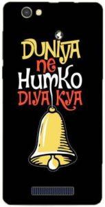 METOO Back Cover for Lava X41, Text,Shayari, Funny Quote Design Back Cover Print : 50 (Multicolor, Dual Protection, Silicon)