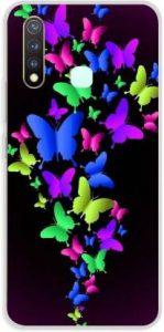 mobom Back Cover for Vivo Y19 (Multicolor, Dual Protection, Silicon)