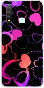 mobom Back Cover for Vivo Y19 (Multicolor, Dual Protection, Silicon)