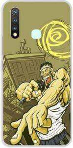 mobom Back Cover for Vivo Y19 (Multicolor, Dual Protection, Silicon)