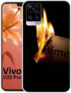 Morenzoprint Back Cover for Vivo V20 Pro (Multicolor, Grip Case, Silicon)