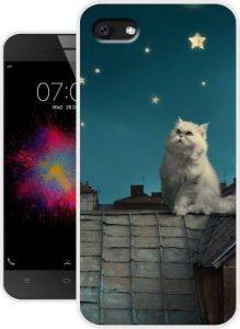 Morenzoprint Back Cover for VIVO Y66 (Multicolor, Grip Case, Silicon)