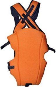 InEffable Multi Position Baby Carrier Baby Carrier (Orange, Front carry facing out)
