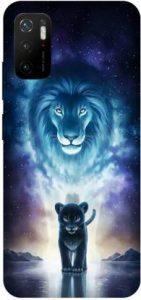 MD CASES ZONE Back Cover for Poco M3 Pro 5G/MZB0952IN Lion Lion Mask King Printed back cover (Multicolor, Hard Case)
