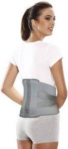 OAC Contoured L.S.Belt Back & Abdomen Support (Grey)