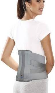 OAC Contoured L.S.Belt Back & Abdomen Support (Grey)