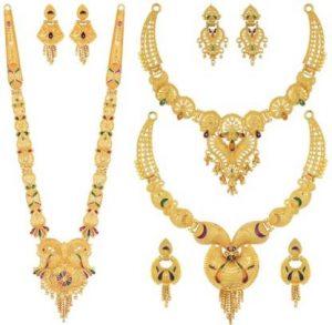 Alloy Jewel Set (Gold)