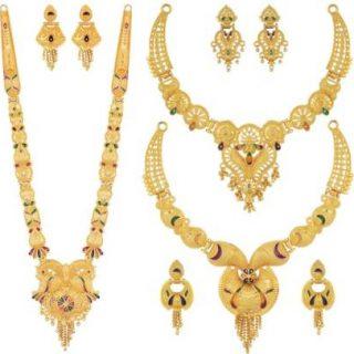 Alloy Jewel Set (Gold)
